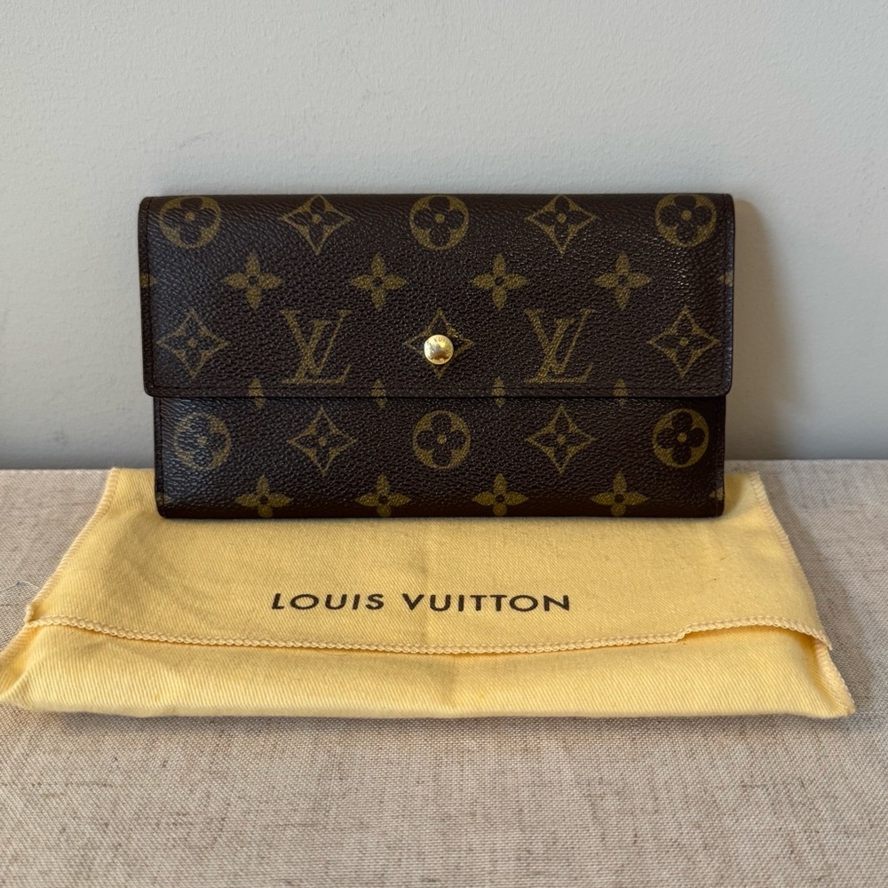 Louis Vuitton Monogram Canvas Continental Wallet